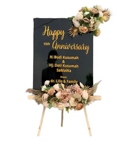Papan Bunga Akrilik Lumbu